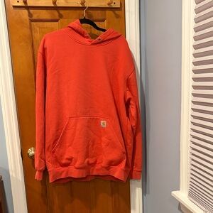 Carhartt Red Pullover Hoodie